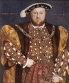Portrait de Henri VIII Renaissance Hans Holbein le Jeune